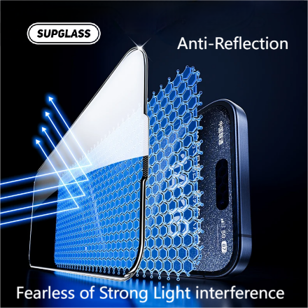 Защитное стекло SUPGLASS AR Anti-Reflection Glass SG-07 IPh 16 Pro(6.3)