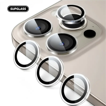Защитное стекло SupGlass Camera lens glass Anti Glare XC-34 16 /16 Plus Max Colorless