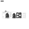 Protective glass for camera SupGlass Camera lens glass Anti Glare XC-34 16pro/16pro Max Colorless