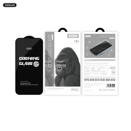 Защитное стекло для телефона - SupGlass XC-10 Corning Glass Screen Protector для iPhone 15 Plus (6.7)