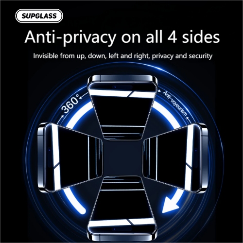 Protective glass SUPGLASS Privacy Glass SG-09 IPh 13/13 Pro/14 (6.1)