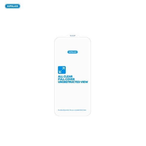 Защитные стекла Supglass SG-02 Transparent Glass All Clear For IP 14 Pro (6.1)