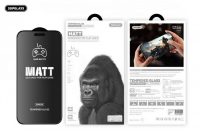 Защитное стекло SupGlass XC-13 Full Coverage Matt Gaming Glass IP 15 pro max (6.7) для iPhone 15 Pro Max (6.7)