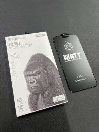 Защитное стекло SupGlass XC-13 Full Coverage Matt Glass для iPhone 15 Pro Max