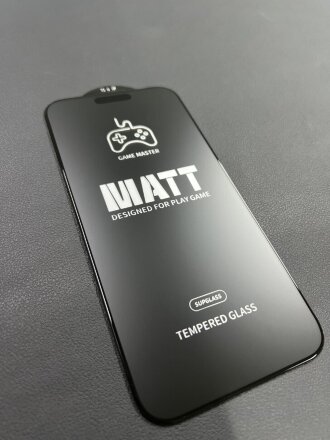 Защитное стекло SupGlass XC-13 Full Coverage Matt Glass для iPhone 15 Pro Max