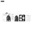Стекло на камеру SupGlass Camera lens glass Anti Glare SG-31 S26 Ultra 5PCS Silver