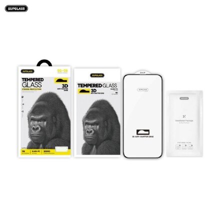 Защитное стекло SUPGLASS Nano Edge Glass SG-08 IPh 17 Air (6.5) для iPhone 17 Air (6.5)