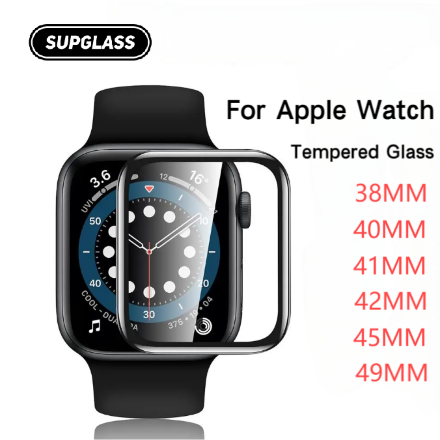 Защитная пленка для часов SupGlass XC-50 3D Curved full AB Glue Screen Protector для 42mm серии 1/2/3.