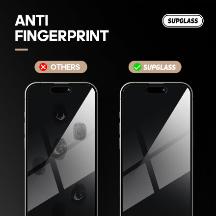 Защитное стекло SupGlass SG-11 Tempered Glass Super Hardness For IP 15 Pro (6.1)