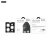 Защитное Стекло SupGlass Camera lens glass Anti Glare XC-33 14 Pro/14 Pro Max - Silver Diamond